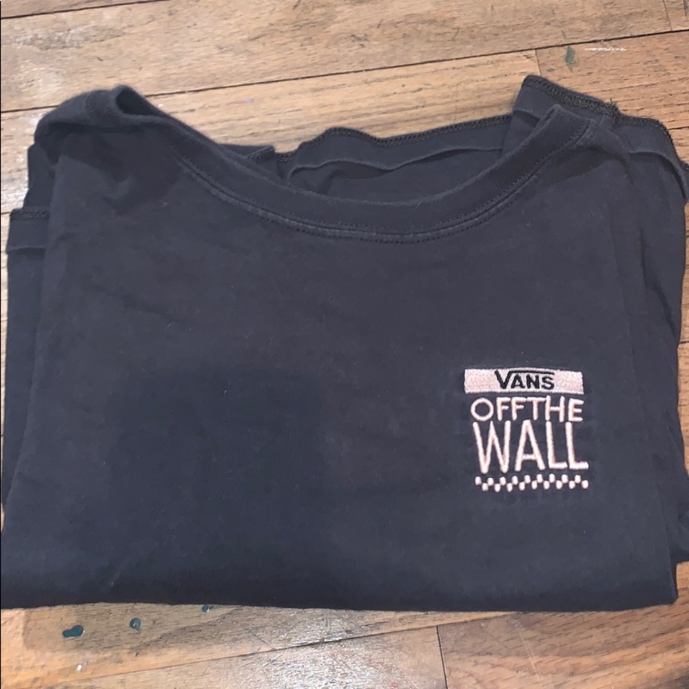 vans gray shirt